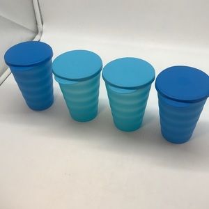 Tupperware Tumblers Murano Set of 4